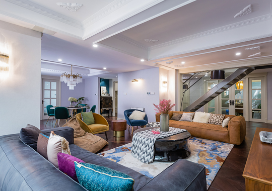 相江公寓 別墅裝修 新古典加現代風格 321方 